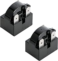 Vista 15 de Aopin Compresor electromagnético de arranque y relé de arranque para refrigerador de 1/2 HP (375 W) de 220 V para refrigerador de automóvil