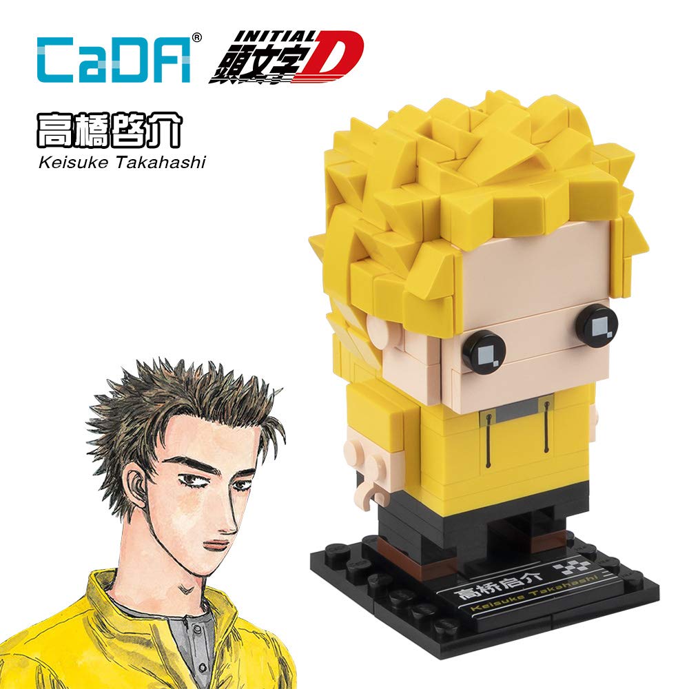 Amazon.co.jp: CaDAブロック × イニシャルD 25周年グッズ アニメ 頭