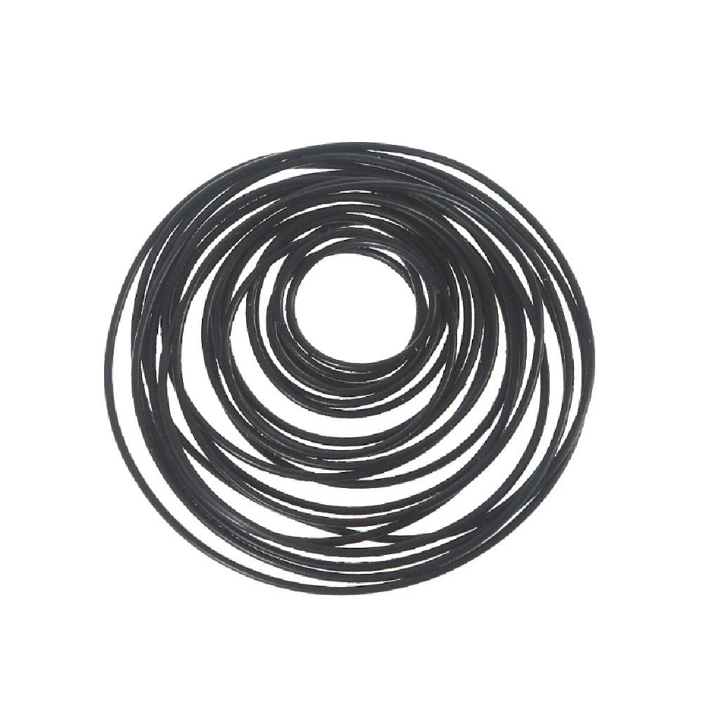 Goma de silicona banda polea transmisión motor redondo 1x1mm 20 unids DIY juguete módulo coche