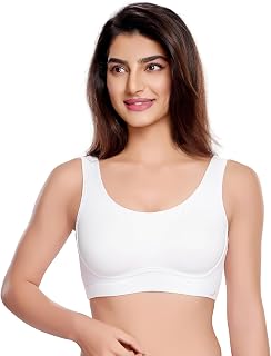 juliet Women's Cotton Non-Padded Wire Free Sports Bra JS 97 Price In India