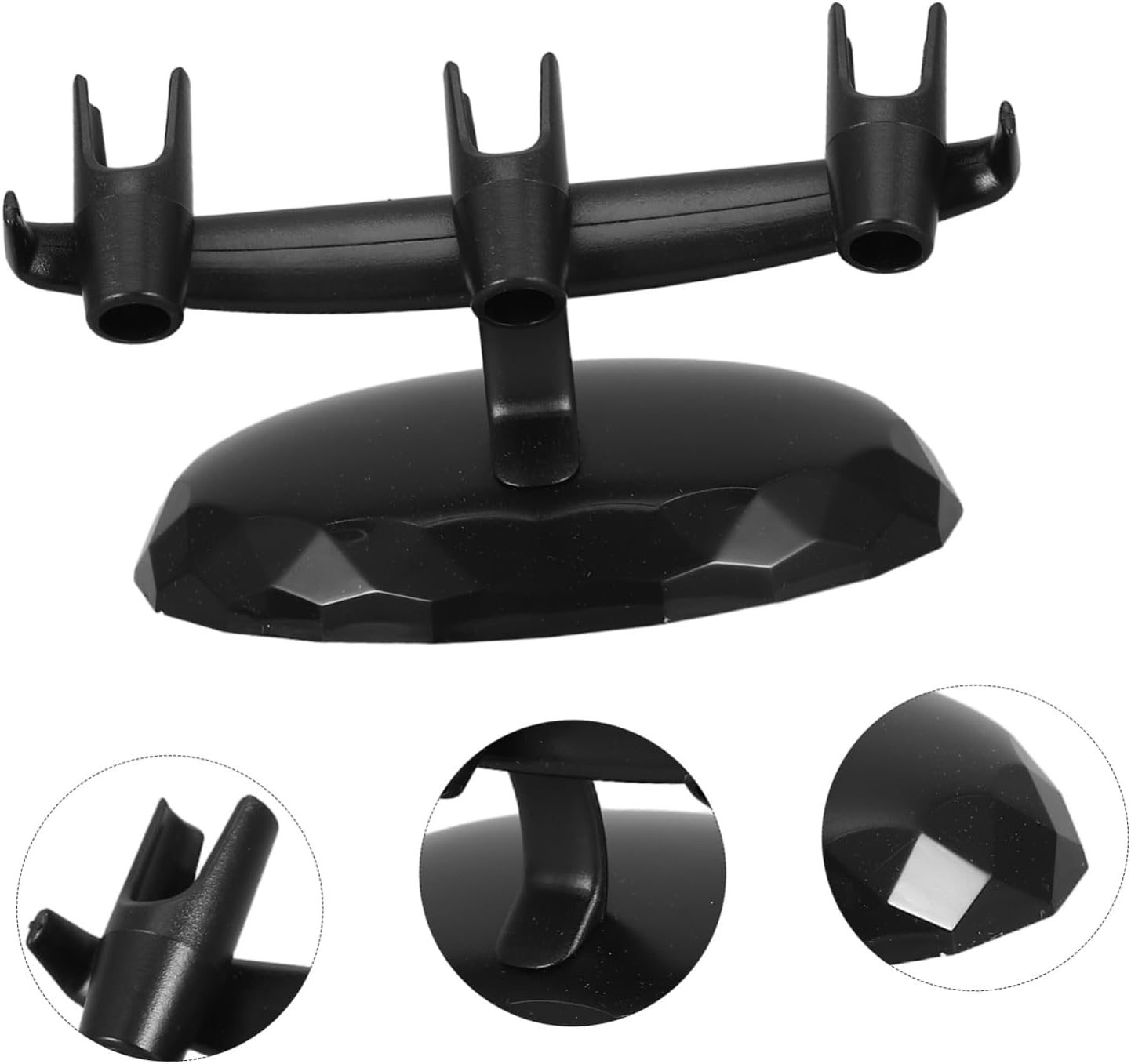 Plastic Airbrush Stand Holder with 3 Slots for Painting Desks
