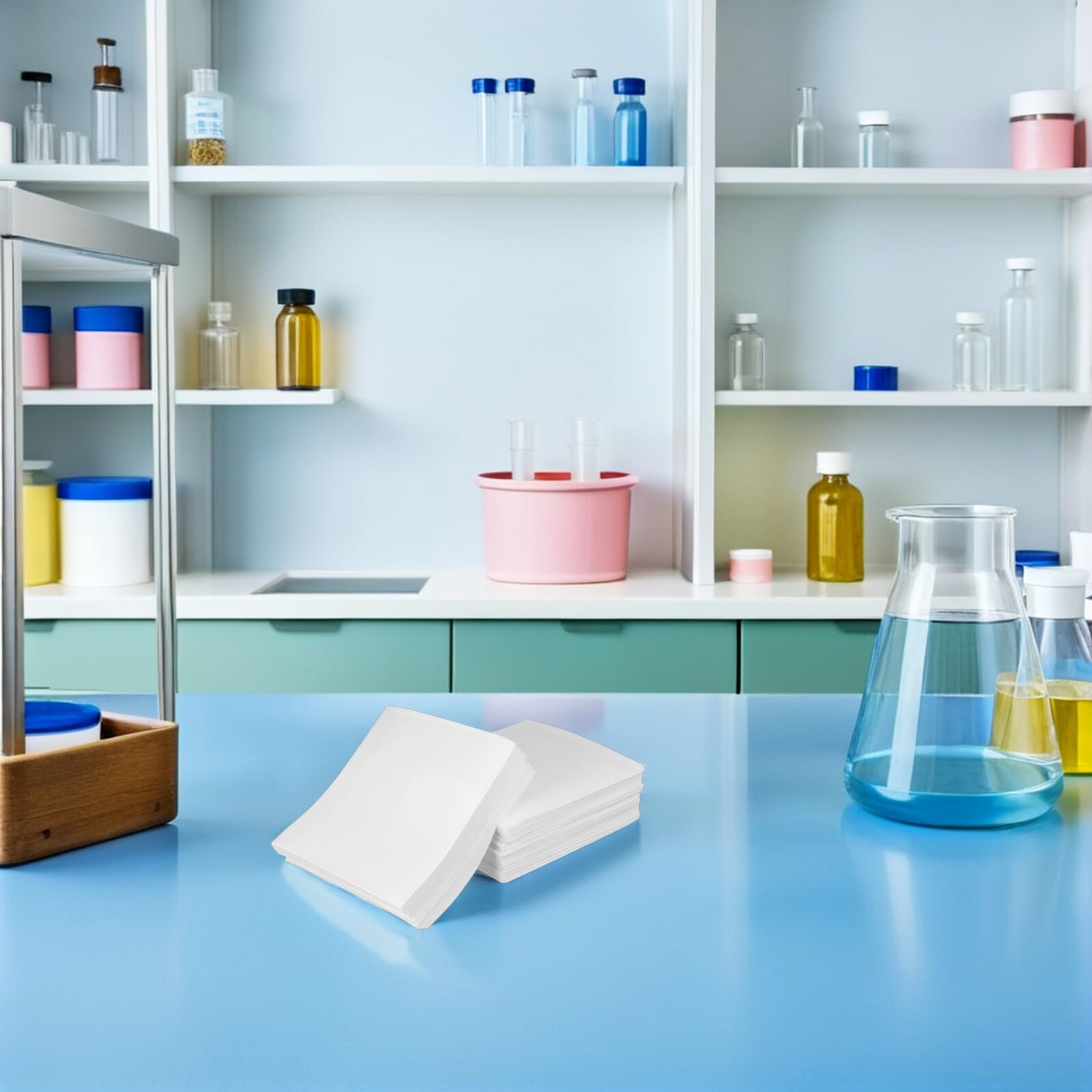 900 Szt. Cali Bezpyłowe Chusteczki Do Czyszczenia Mikroskopów i Instrumentów Laboratoryjnych Chłonne Olej i Suche Jednorazowe Ściereczki bez Włókien Do Precyzyjnych Optycznych