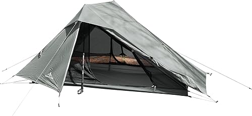 Altair - Tienda de campaña ultraligera para 2 personas, impermeable, compacta, 3 estaciones, refugio de doble pared para mochileros, camping,