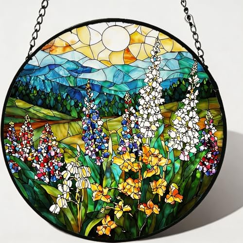 Stained Glass Window Hanging Suncatcher - image 1