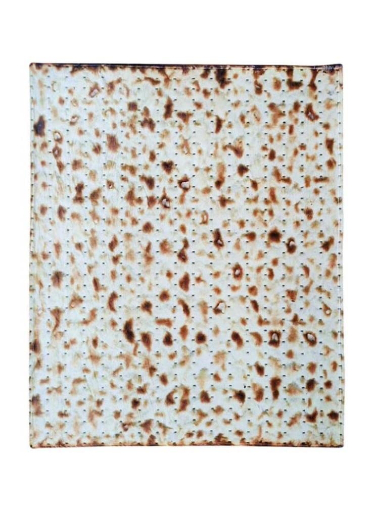 Throw Blanket, Novelty Jewish Blanket Funny, Comfortable, Soft and Cozy for Adult or Children (Passover Matzah)