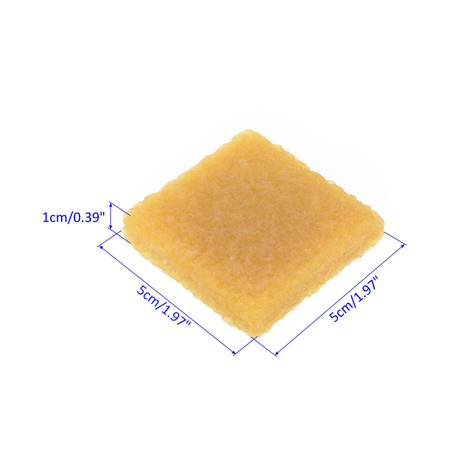 M METERXITY 6 Stück Rückstand-Radierer – Entfernt Klebstoff, Farbe, Für Kunst, Schuhe, Kunststoff (5x5x1 Cm)