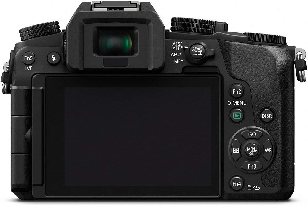 Panasonic Lumix DMC-G7 Mirrorless Micro Four Thirds Digital Camera (Black Body Only) (Kit Box) (Renewed)
