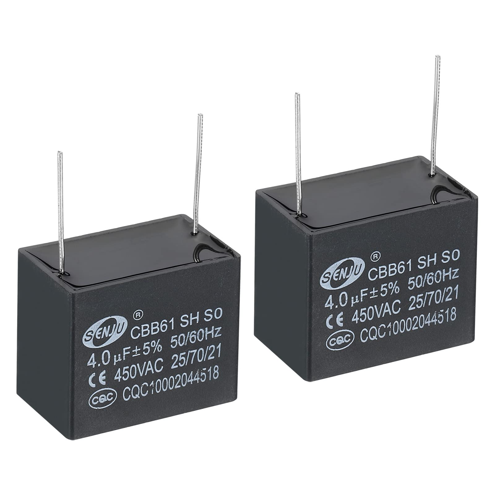 Anlaufkondensator 4µF 450V mit Stecker 6,3x0,8mm 26x55mm 4uF Motorkondensator mi Anlaufkondensator 4µF 450V mit Stecker 6,3x0,8mm 26x55mm 4uF Motorkondensator mi