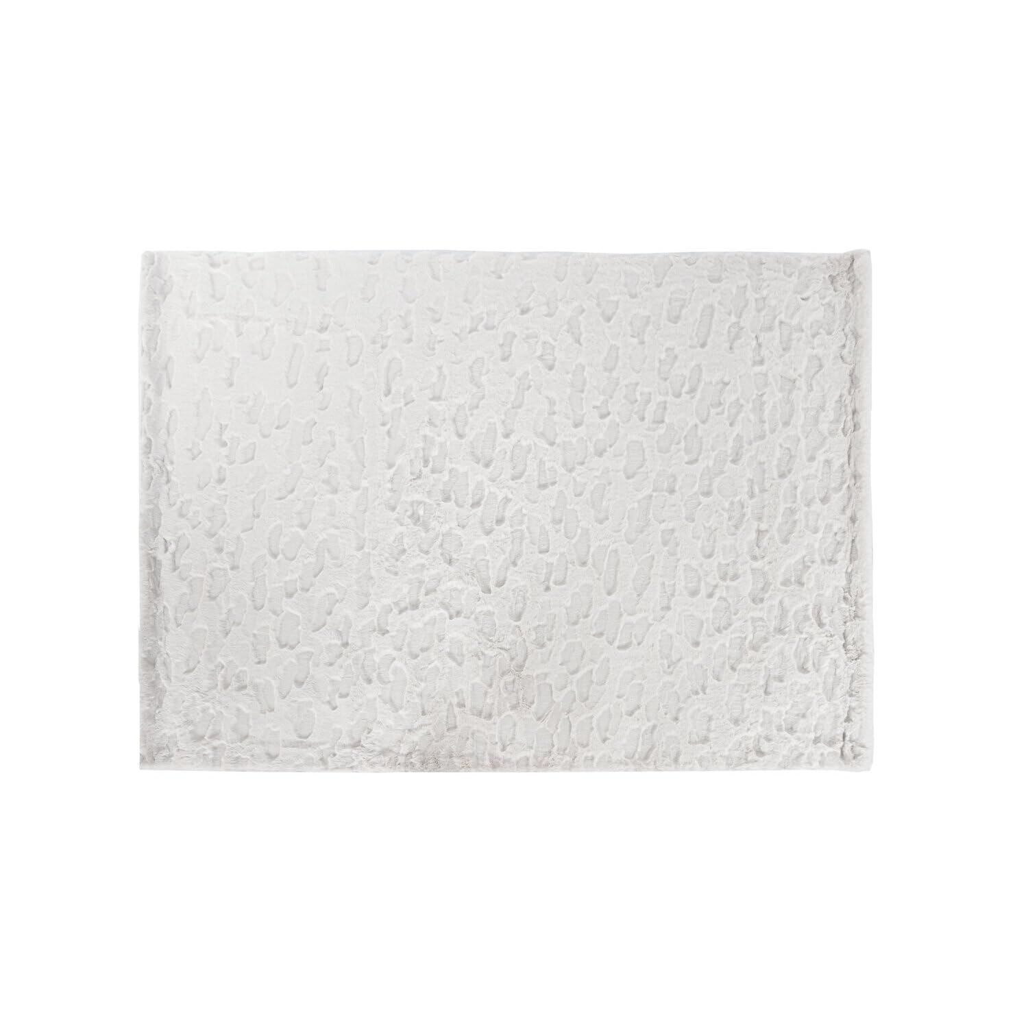 Tapis de salon beige 175x95 cm grand tapis polyester chambre