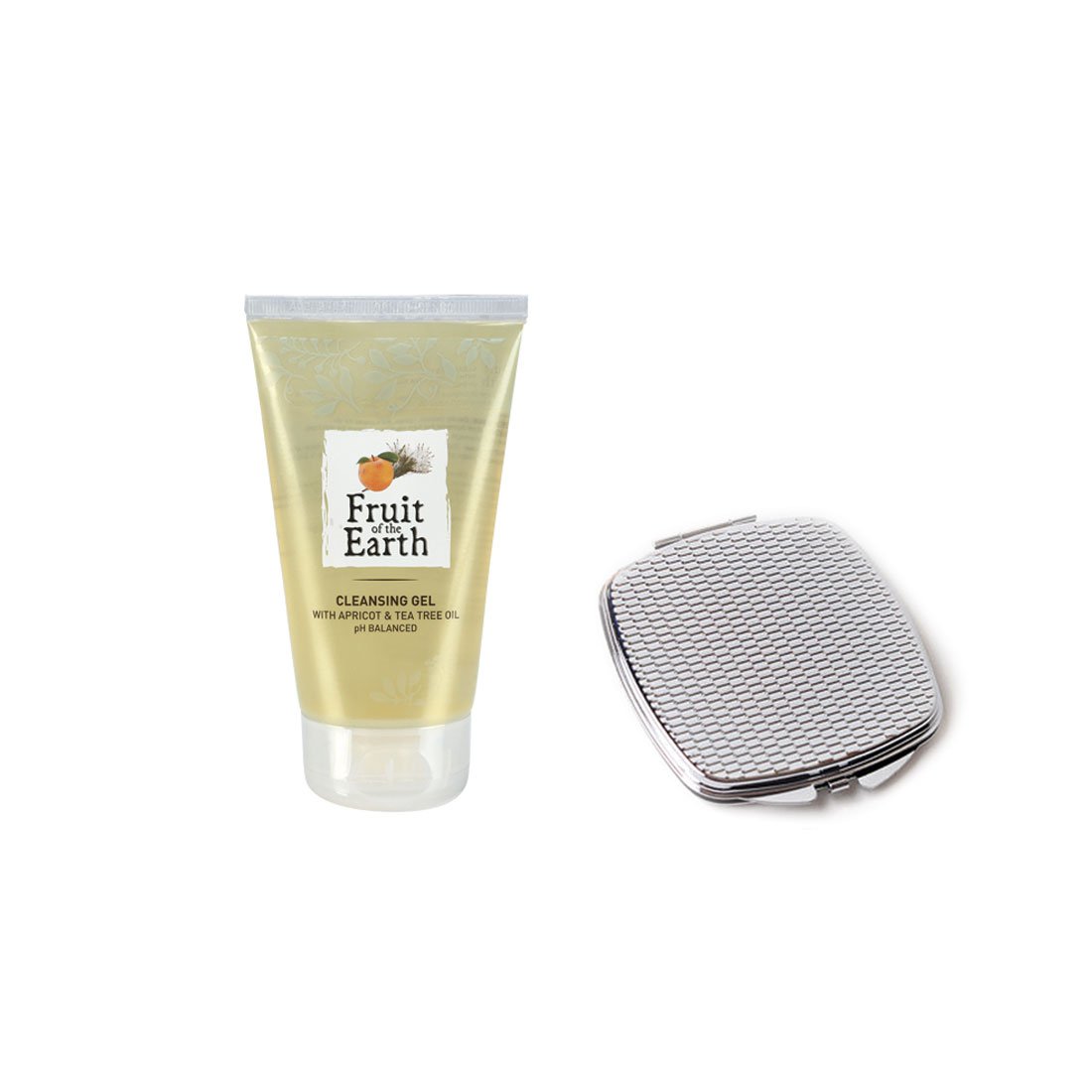 FRUIT OF THE EARTH CLEANSING GEL APRICOT & TEA TTREE OIL (PH BALANCED), WITH COMPACT MIRROR-image-15