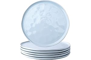 Exquisite Wavy Edge Ceramic Dinner Plates