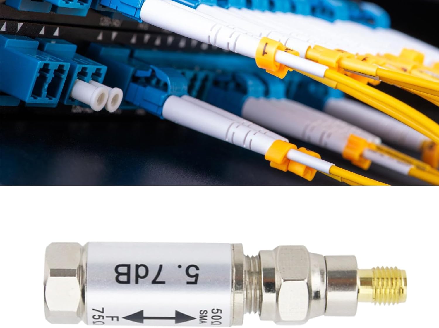 TPS54360インピーダンスコンバーター0〜3GHzの女性からFオスコネクタ50 75OHMインピーダンスアダプター無線アクセサリ