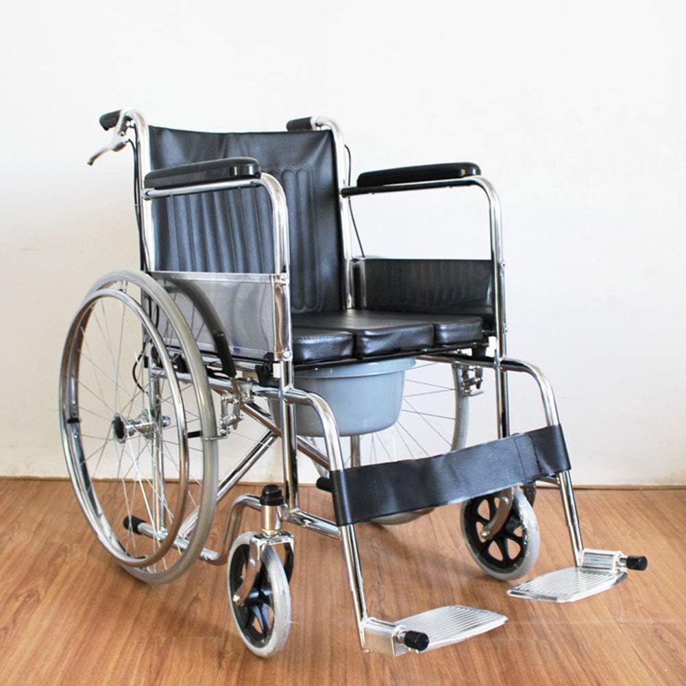 Gulakey Medical Rehab Chair, Wheelchair,Thickened Elderly