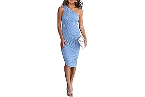 PRETTYGARDEN Women's Light Blue Cocktail Dress