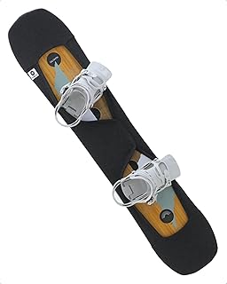 MONS Snowboard Protection Soft Cover Sleeve with Binding Open