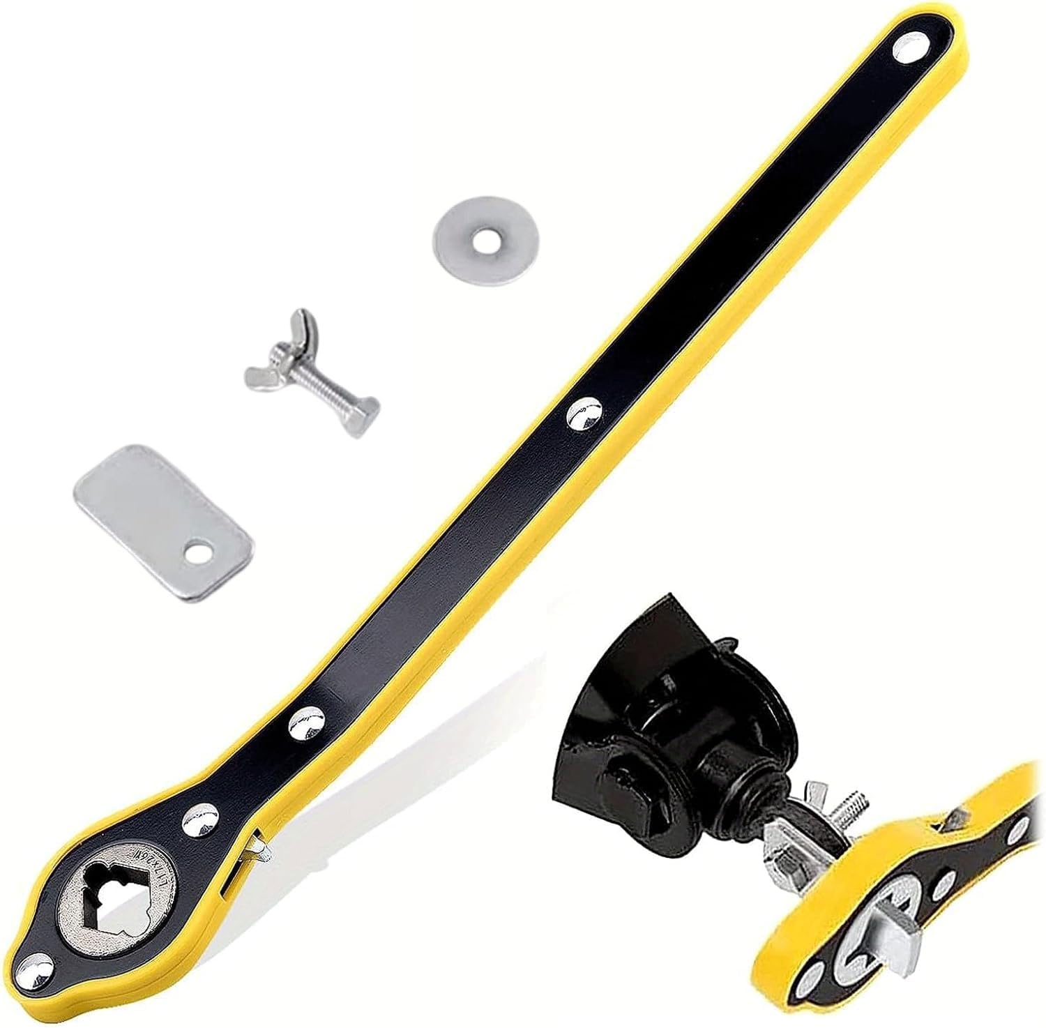 COOFANDY Auto Labor-Saving Jack Ratchet Wrench, Universal