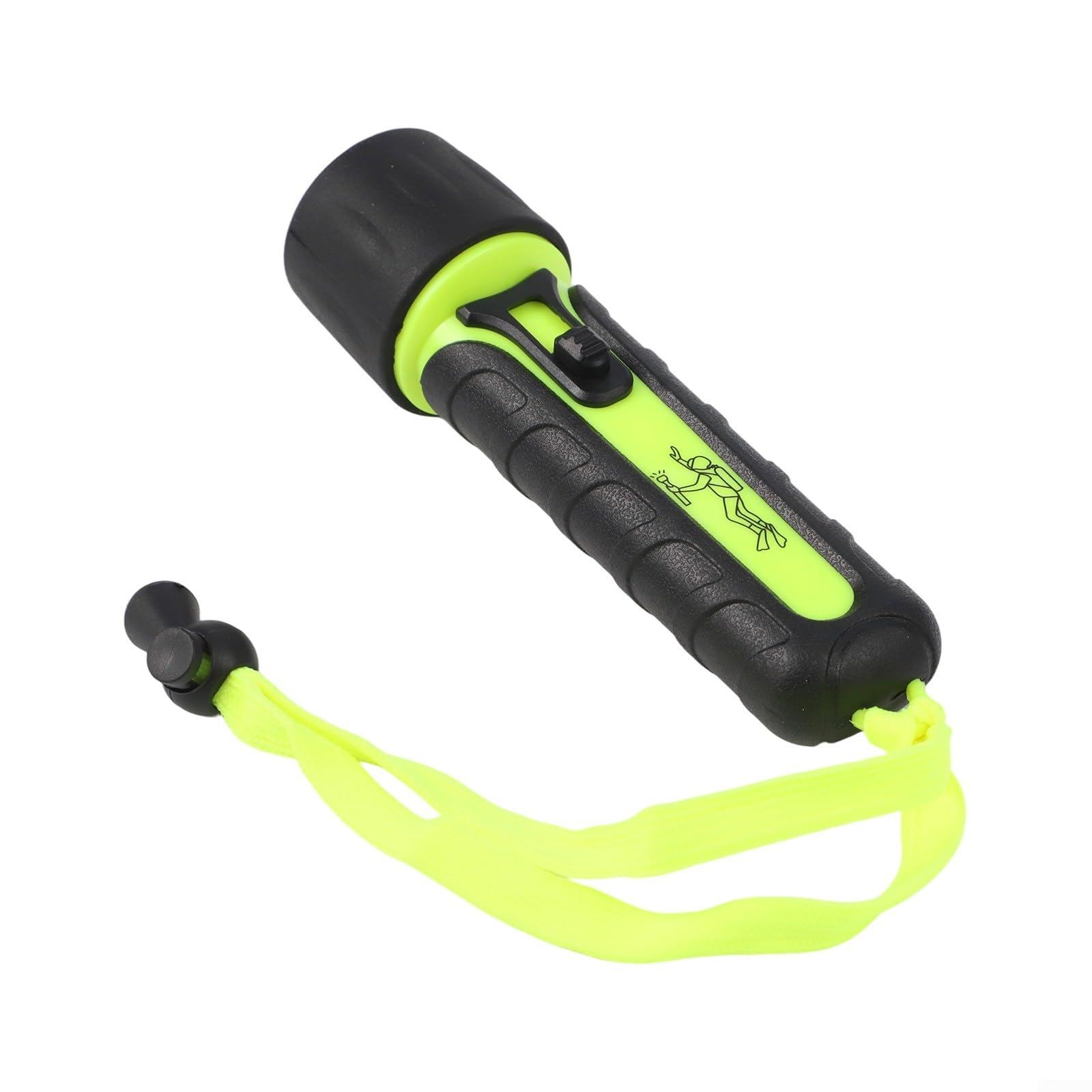 Professional LED Diving Flashlight 8000LM Underwater Torch Lamp Waterproof Light With Hard Case For Scuba Snorkeling Swimming Camping Hiking Boat Trips 50M Depth