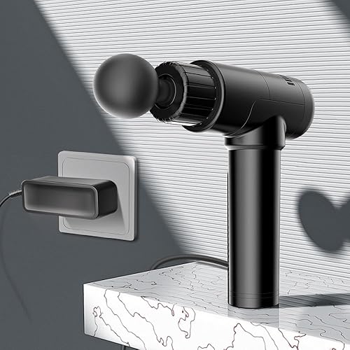 Miniatura 2 de Cargador de pistola de masaje de 16.8 V compatible con Youdgee H1 Mini pistola de masaje muscular masajeador de percusión de tejido profundo Sominyu