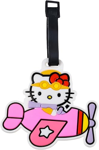 Etiqueta de equipaje de gatito y gato, etiqueta de equipaje para bolsa de viaje, etiquetas de identificación para maleta, etiquetas para maletas de