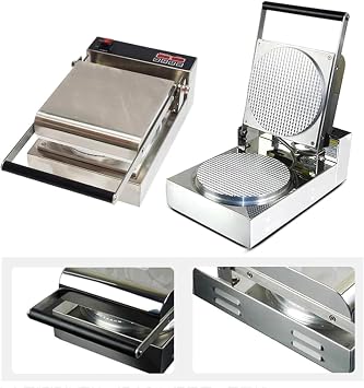 Waffle Maker - Commercial Ice Cream Cone Maker with Digital Display - Smart Waffle Cone Machine for Perfect Taste - Perfect for Bakery and Dessert Shops