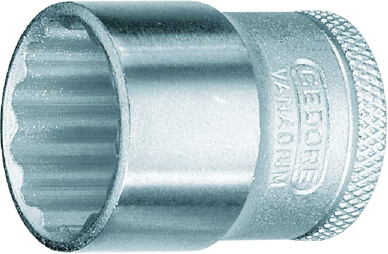 Soquete Avulso GEDORE D 30 3/4AF com Encaixe Quadrado de 3/8 pol. e Boca de 3/4 pol.