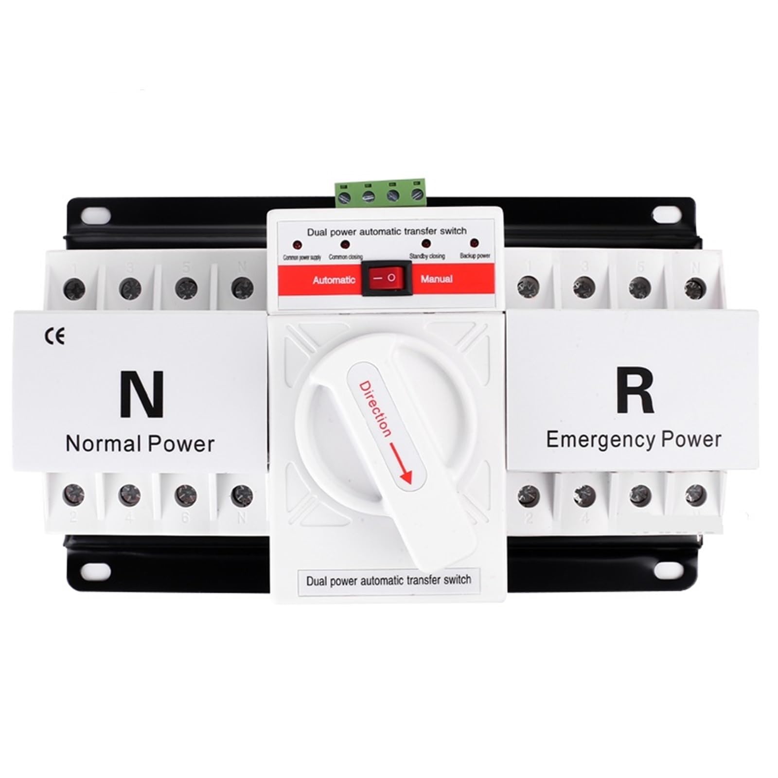 PIWINE 2P 4P 63A 230V 380V Micro disyuntor Doble Potencia Interruptor de Transferencia Automática Interruptor de Transferencia automática (Size : 2P)