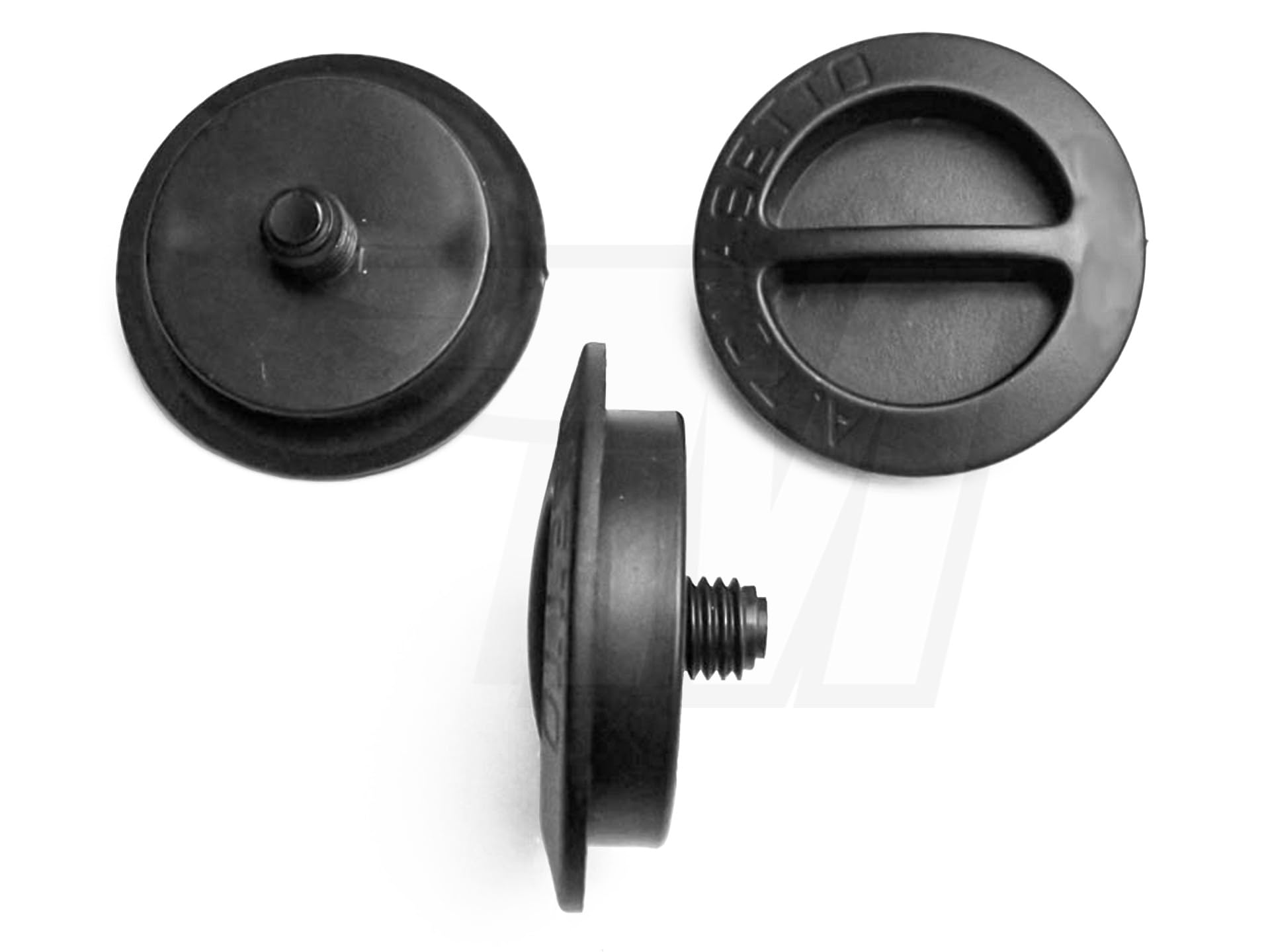 2 x Fuel Cap LPG for Car Gas Fuel Cap Tomasetto Dish M10 Black