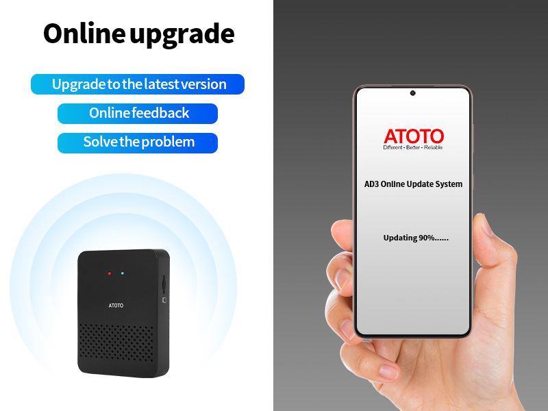Amazon.com: ATOTO AD3AA-BK Wireless Android Auto Adapter, Convert