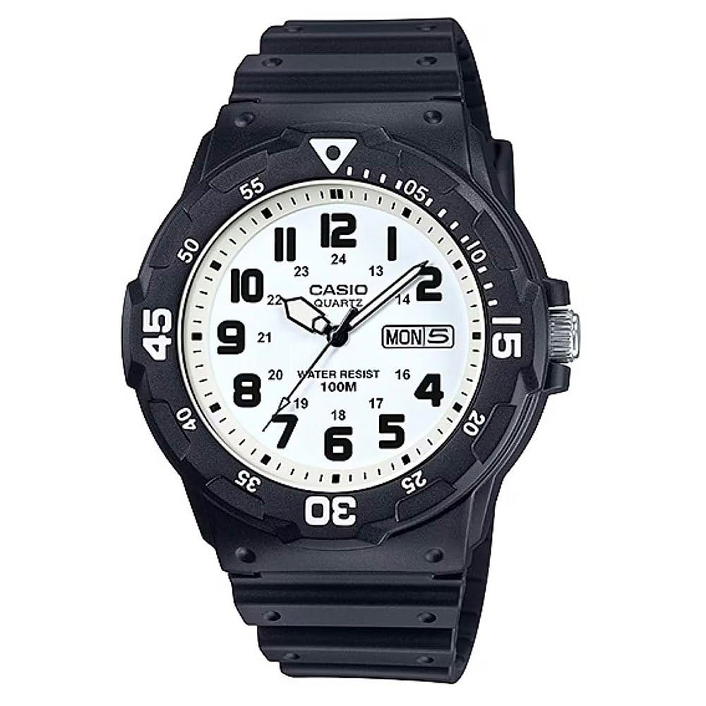 Casio MCW-200H-4AV Orologio Sportivo Uomo - Cronografo Retrogrado, 100m Water Resistant