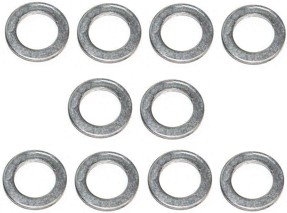 Replacement Set 10 Oil Drain Plug Gaskets fits Acura Honda Isuzu Jeep Rover MG Saturn