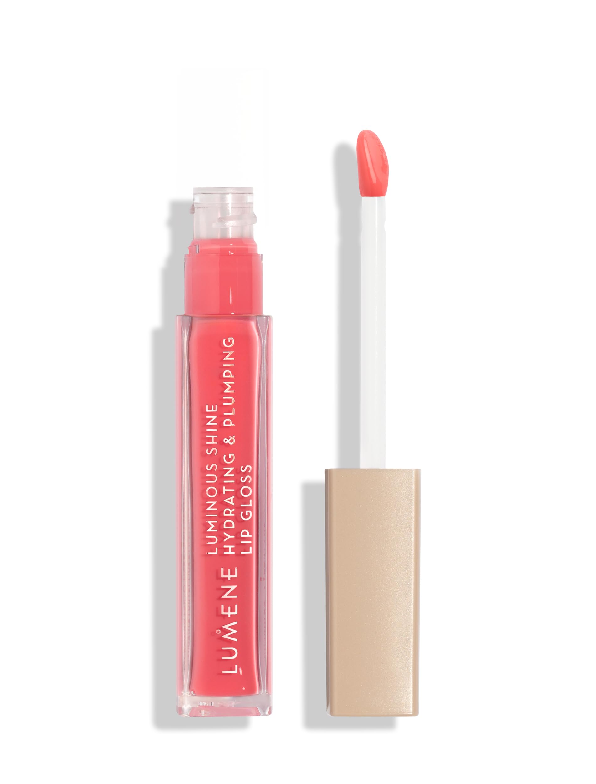 LUMENE Luminous Shine Hydrating & Plumping Lip Gloss Nemlendirici & Dolgunlaştirici Dudak Parlaticisi 04 Peach Pink