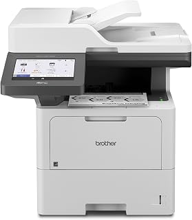Brother MFC-L6810DW Enterprise Monochrome Laser All-in-One: 52ppm Speed, 1,660-Sheet Capacity, Secure Wireless Printing