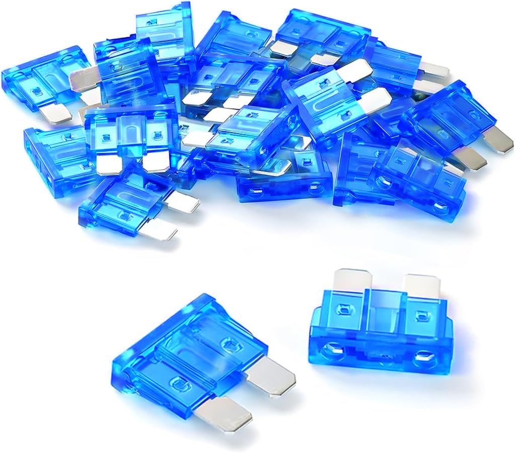 100 Pack Auto Fuses 3 AMP ATC/ATO Standard Regular Fuse Blade 3A Car Truck Boat Marine RV