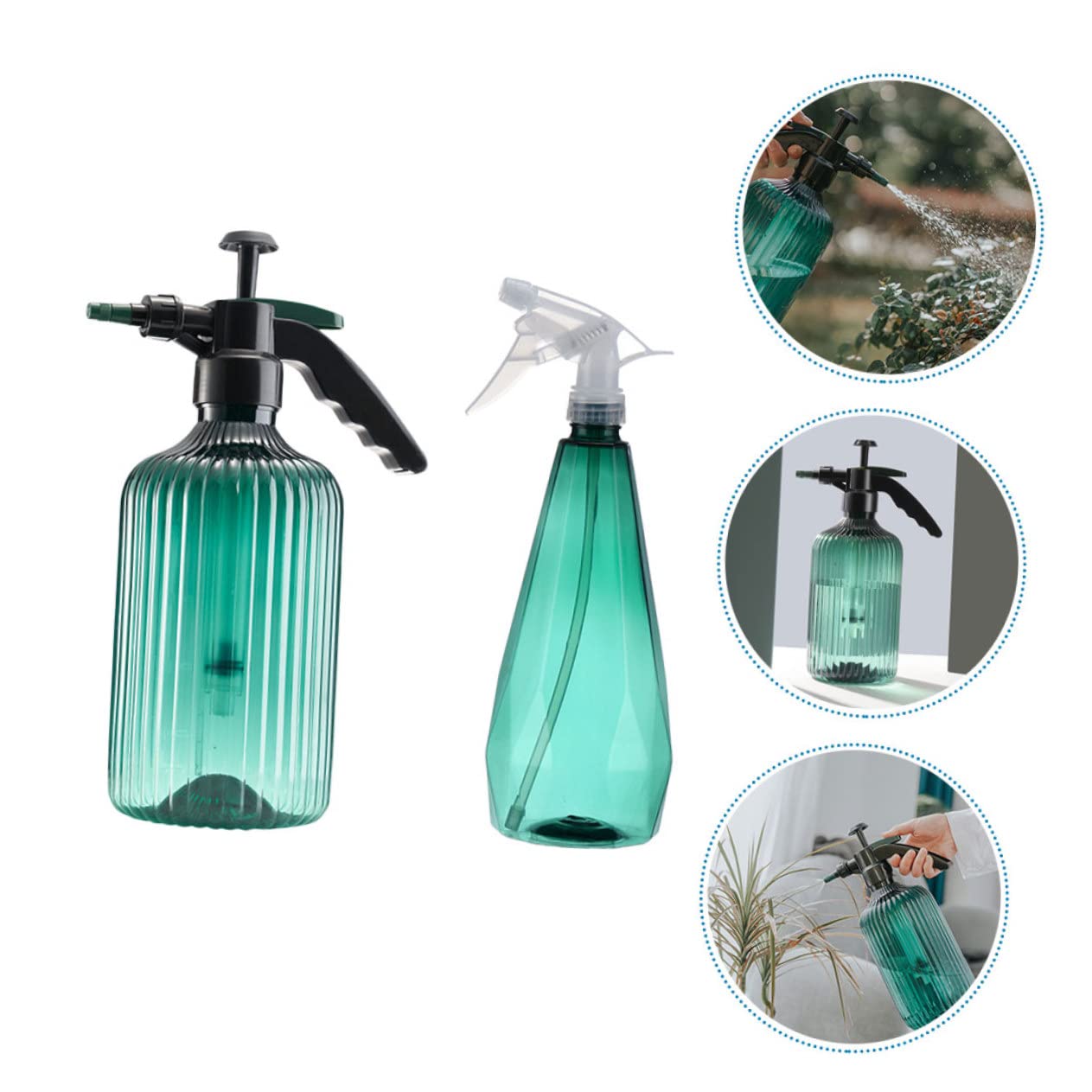 Sosoport 4pièces Arrosoir Portable Outils De Jardinage pour Arrosage De Plantes Intérieures Et Extérieures Résistant Et Facile à Nettoyer Couleur Éclatante pour Jardinage Et