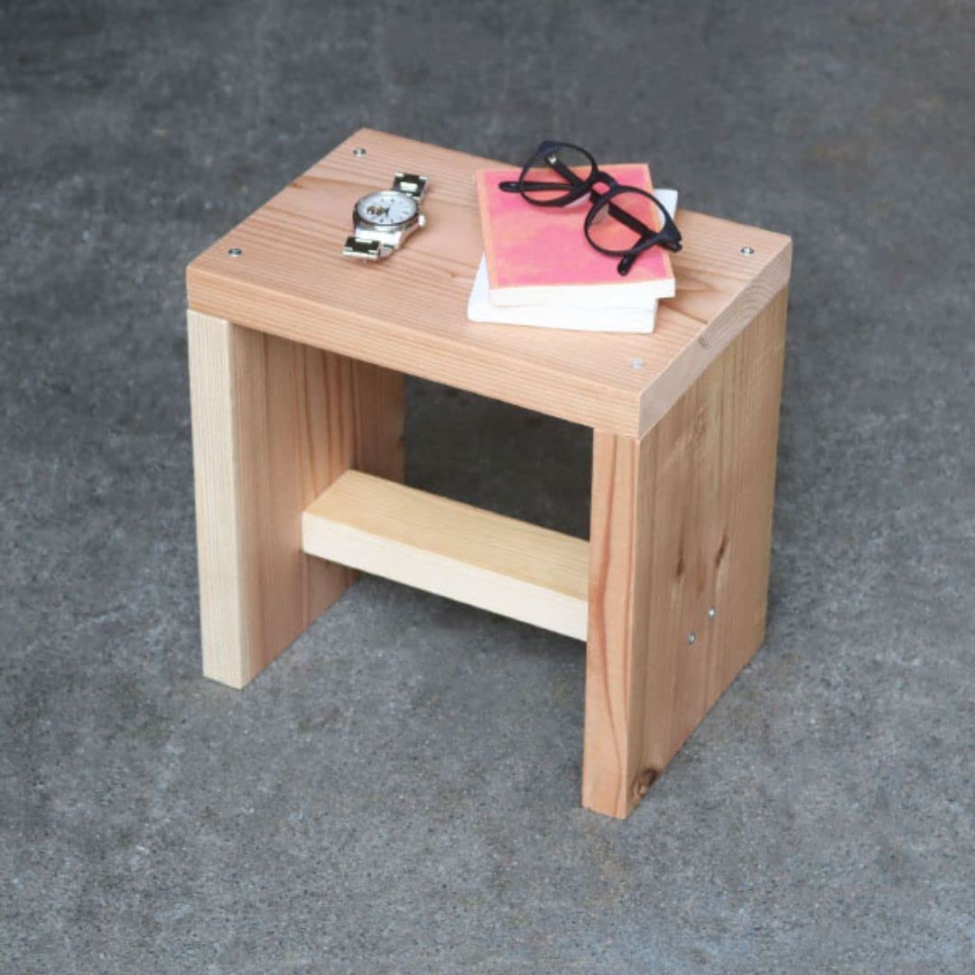 Amazon｜diyキット サイドテーブル ミニ スツール 高さ30cm 木製 家具