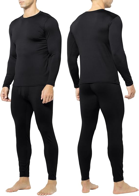 Sous-vêtements Thermiques à Manches Longues Pour Femme, Col
