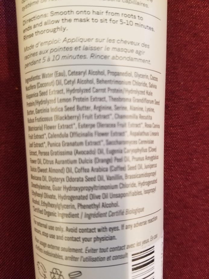 Acure Bonding Hair Mask - Weekly Deep Conditioning Hair Mask for Damaged Locks, Rescue Bond Repair Treatment for Dry, Damaged, Thin, Fine Locks, Natural Ingredients, Vegan - 5 fl oz
