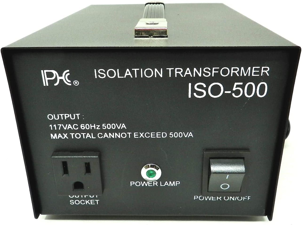 Amazon.com: PHc ISO-500 500 Watts AC Isolation Transformer with Pass ...