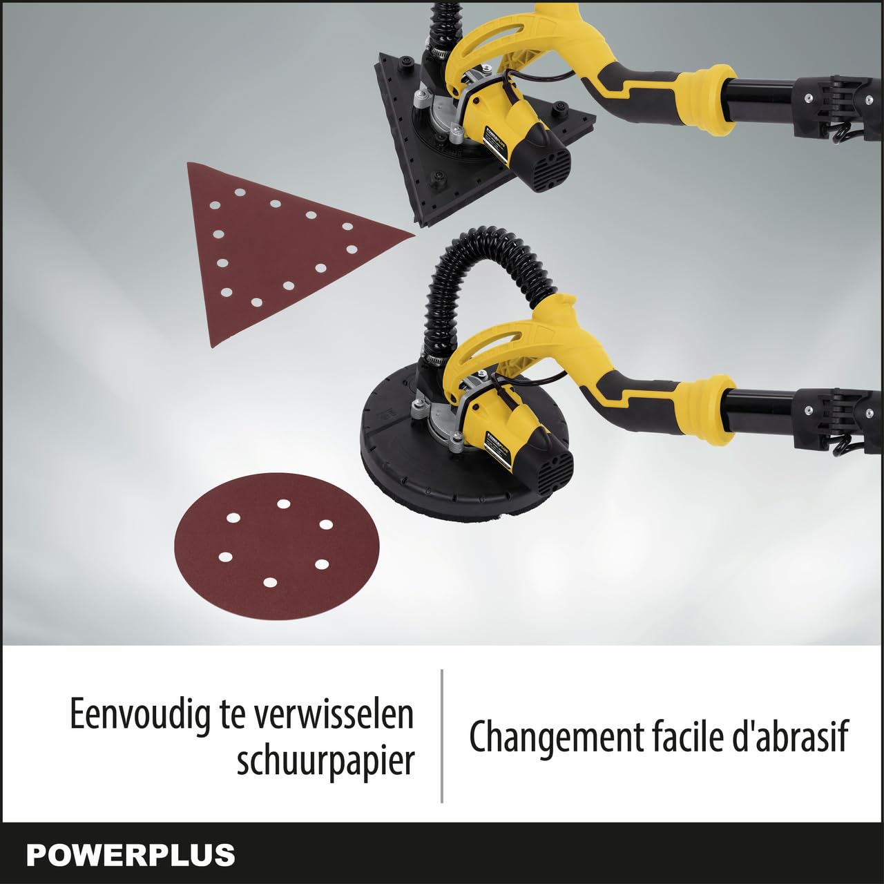 Power Plus 2 in 1, Levigatrice a secco, combinazione telescopio (710 W), powx0477