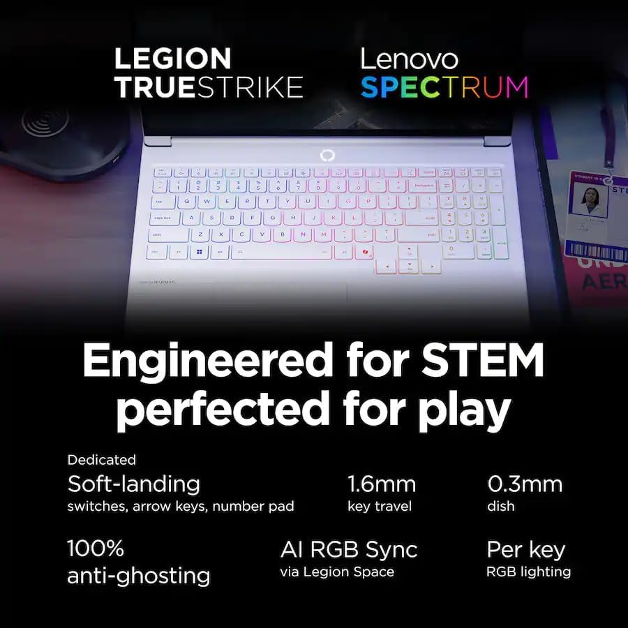 Image of Lenovo Legion 7i Gaming Laptop 2026, Intel Core Ultra 9 275HX(up to 5.4 GHz), NVIDIA GeForce RTX 5070, 16 inch 2.5k 240Hz OLED, 64 GB DDR5, 2 TB SSD, Backlit KB, Wi-Fi 7, Windows 11 Pro, Accessories