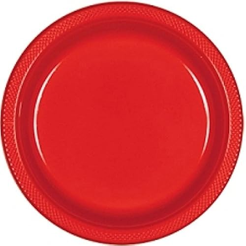 Miniatura 4 de Vibrantes platos redondos de plástico rosa, 10 pulgadas (paquete de 20), diseño de calidad premium, ideales para cualquier evento o fiesta
