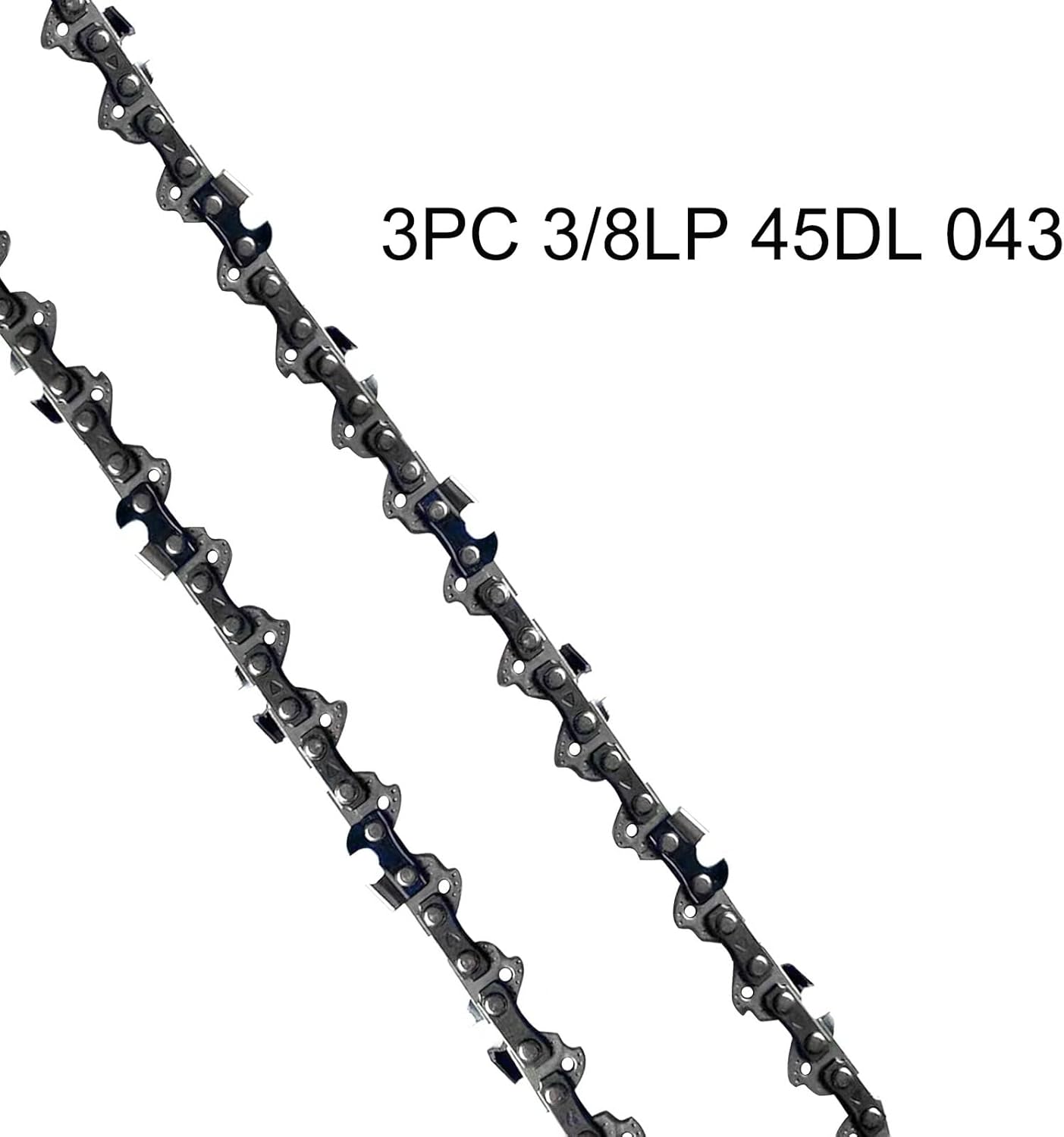 3PC 14" 52 Link Replacement Chainsaw Chain For Kobalt KCS 4040-06 40-Volt KCS 1040B-03 - CL14352PB - KCS 1040A-03