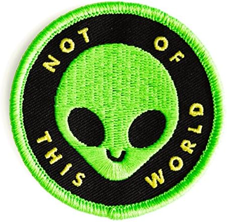 These Are ThingsThese Are Things Not of This World Embroidered Iron On or Sew On Patch