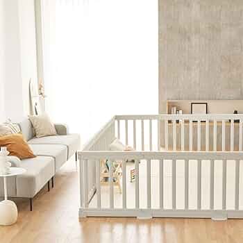 10月まで　Anuri ベビーサークル ベビーゲート扉付き ハイタイプ Anuri ベビーサークルドア付きセット ハイタイプ モダンを