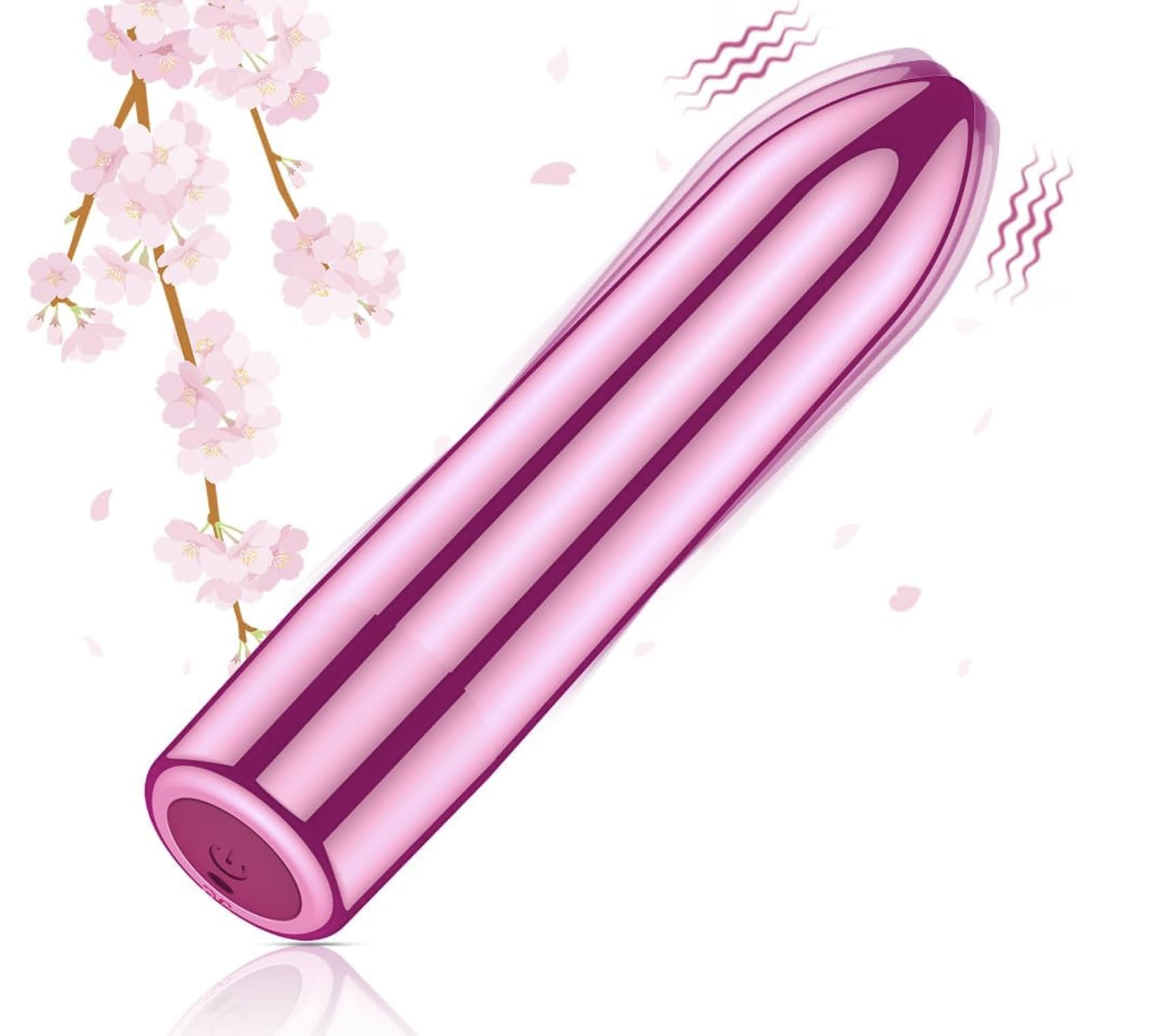 Waterproof 10-Speed Silent Electric Bullet Massager Portable Silicone Massage Ball for Women SY42223