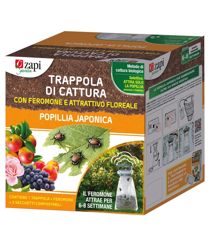 zapi trappola popillia japonica + sacchetti compostabili