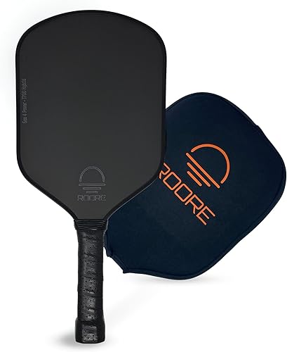 Miniatura 10 de Roore Gen 4 4.5 100% espuma Core Pickleball Palas T700 de fibra de carbono Pickleball Paddle 0.630 in Raqueta de pickleball termoformada y borde