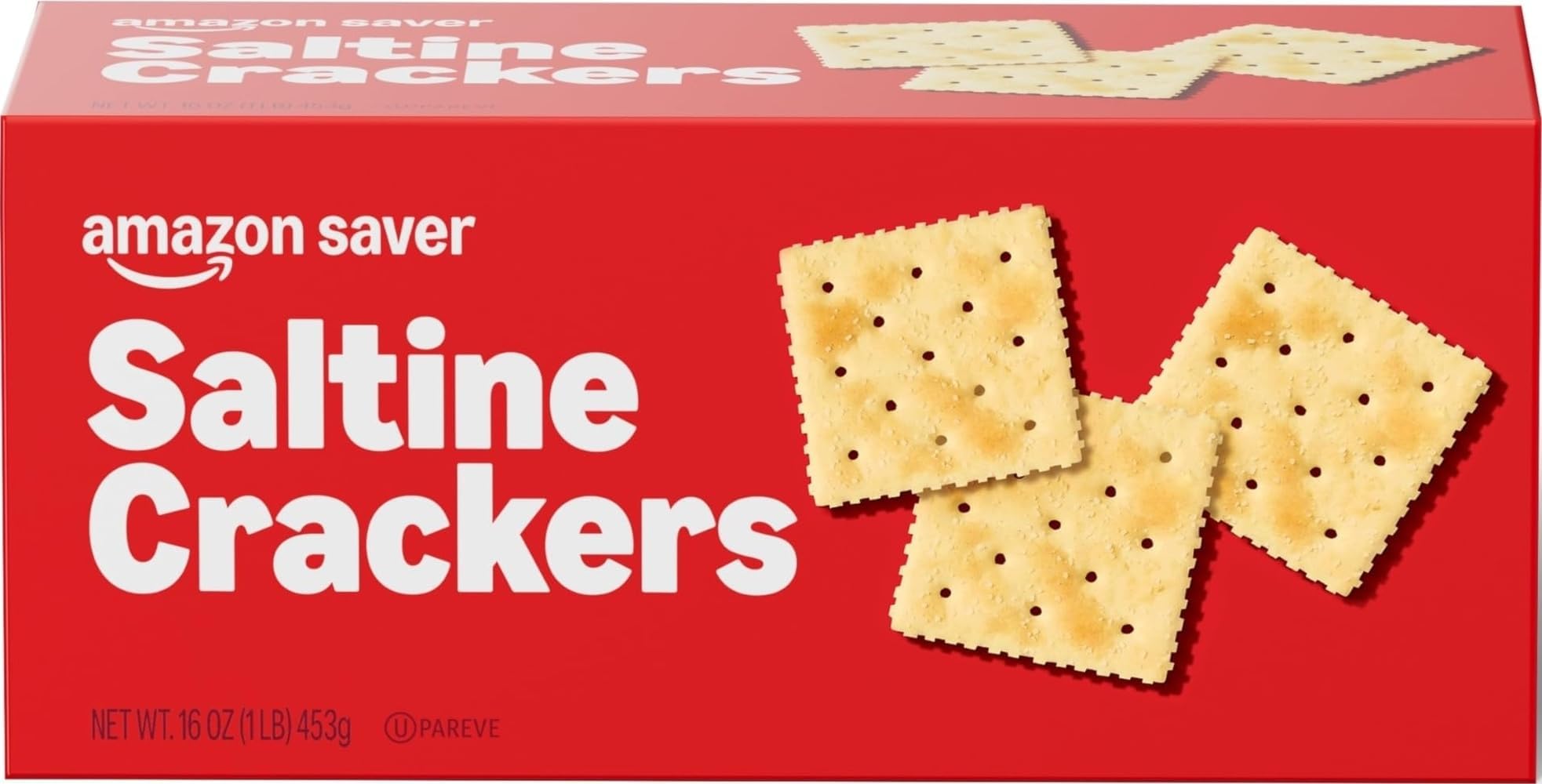 Amazon Saver, Saltine Crackers, 16 Oz