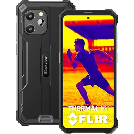 HAMMER FORGE Outdoor-Handy - Robust, IP68, 2300mAh, Dual SIM, Schwarz