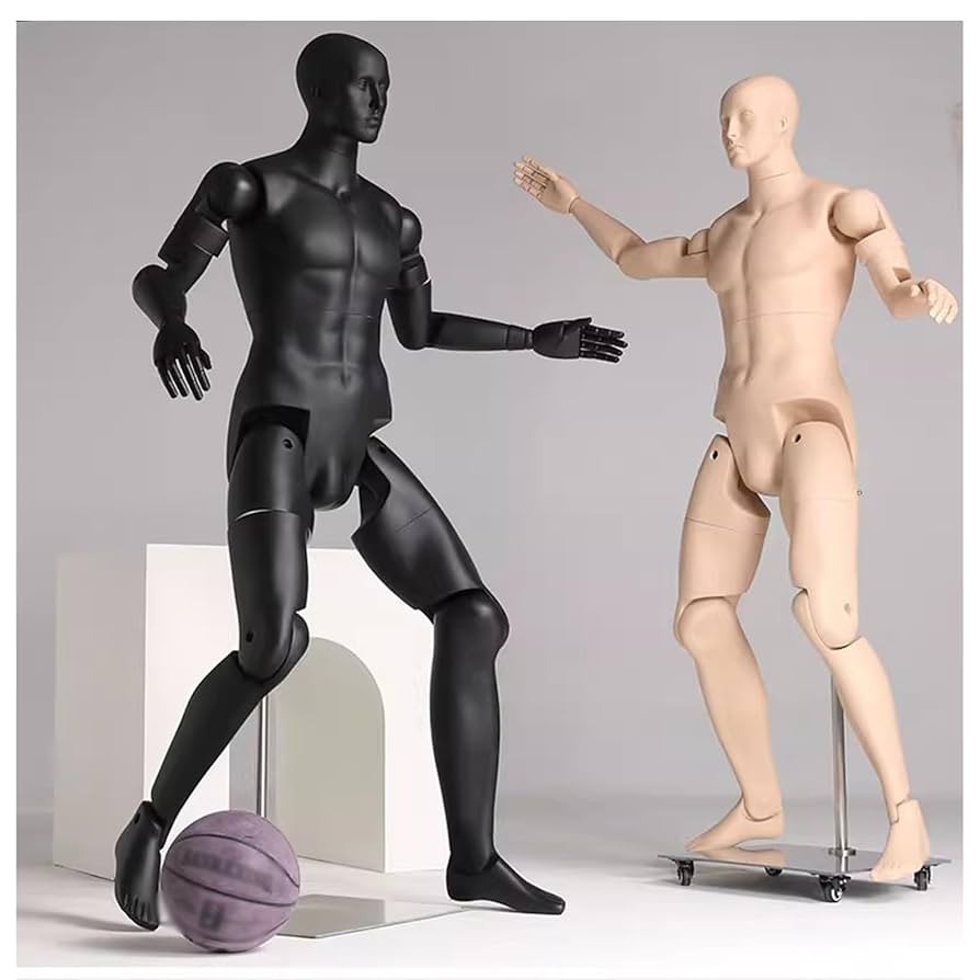 Amazon.co.jp: トルソー メンズ 男性のマネキンの手足は可動式で